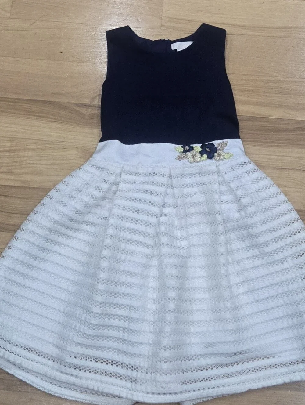 Maggie & Zoe Navy Dress Size 6X